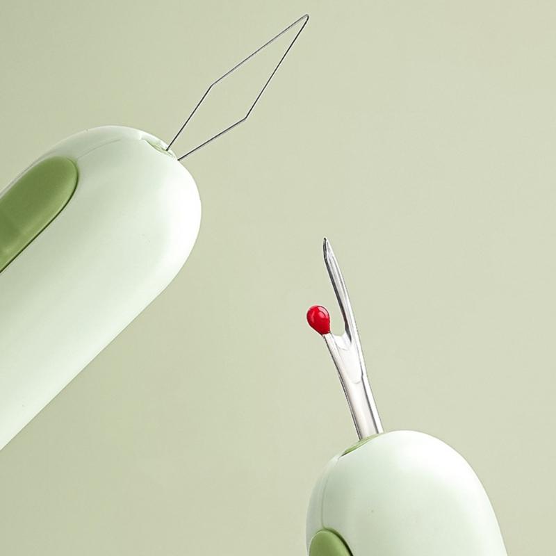 Multifunctional Retractable Seam Rippers Threader, Two-in-1 Seam Rippers and Threader, Pocket Seam Rippers Threader