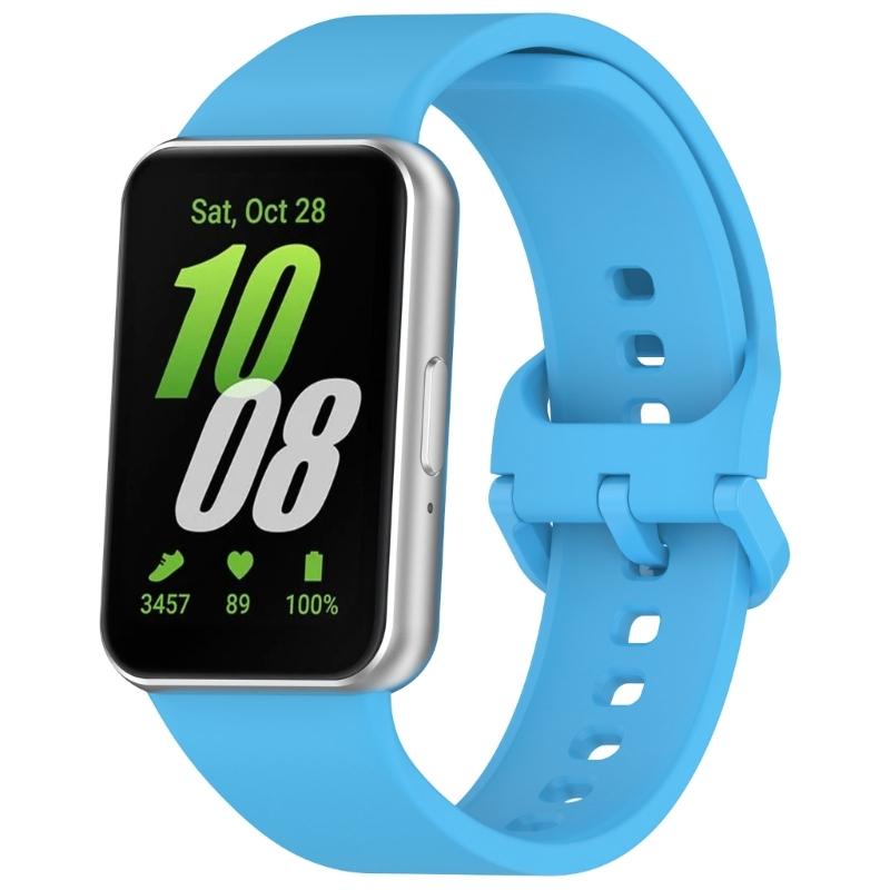 Watch Bands Breathable Silicone Replacement Flexible Wriststrap Belt Quick Release Sweatproof Bracelets for Fit 3