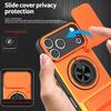 KEYSION Magnetic Phone Case for iPhone 17 Pro Max Slide Camera Protection Upright Kickstand Shockproof Cover for iPhone 17 Air