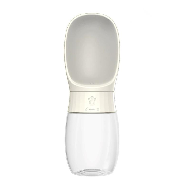 Portable Dog Water Bottle Leak Proof Non-Spill 100ml Pet Drinking Cup for Small Medium Dogs Outdoor Hiking Travel