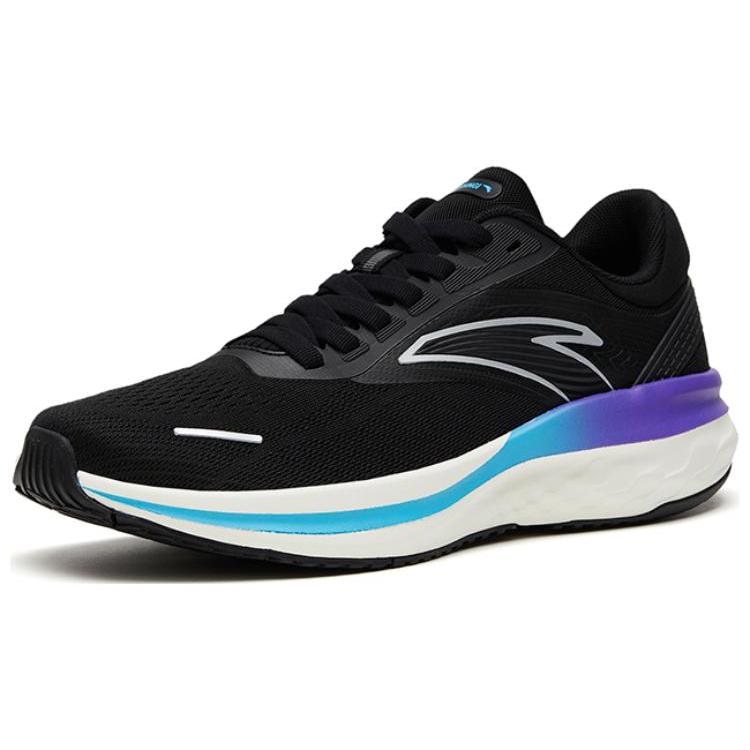 New Anta LingFeng Lightweight And Wear Resistant Low Top Running Shoes Black 912325585-1