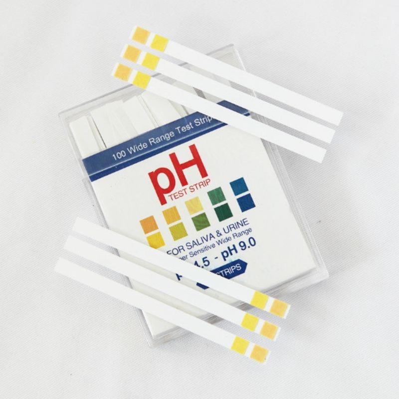 PH Test Strips 4.5‑9.0 Two‑Color Indicator Papers 100‑Count Pack Detect Liquid Acidity Alkalinity Level Multipurpose Household
