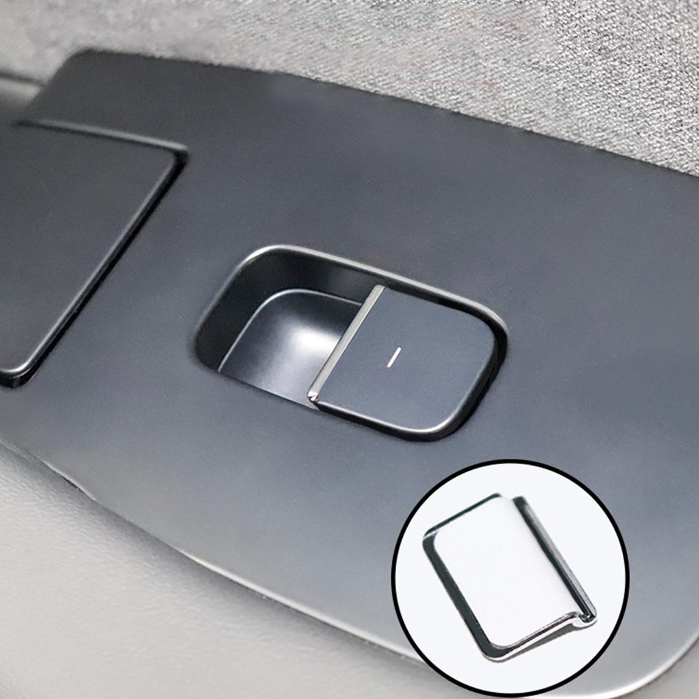 For Tesla 2023 Car Window Lift Button Sticker Sticker Accessories Button Car Interior Do S9A0