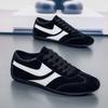 Men's Casual Shoes Fashionable Retro Breathable Flat-bottomed Single Shoes Sports Lace-up Men's Shoes Doudou Shoes