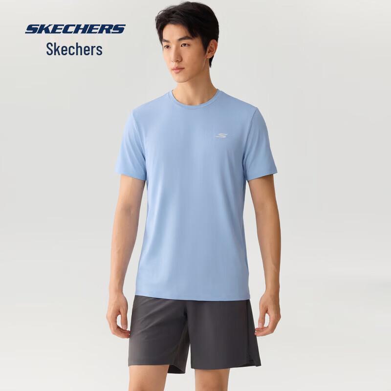 

Skechers Men s Moisture-Wicking Short Sleeve T-Shirt P226M240 2XL