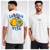 LA DOLCE VITA Loose Casual T-and Kids Tshirt 100% Cotton Graphic Tee Men Women Summer Streetwear Top
