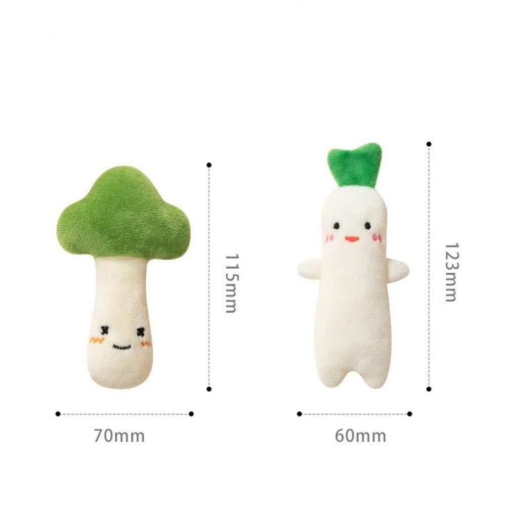 Cute Anti-Startle Baby Comfort Hand-Held Doll Stuffed Carrot Gift Hand Grip Toy Toddler Sleep Comfort Dolls Baby