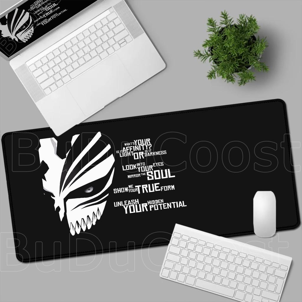 New Hot Cool Anime Bleach Mouse Pad XXL Large Mousepad Manga Laptop Office Rubber Soft Table Pc Gaming HD Printing Non-Slip Mat