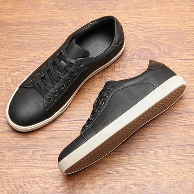 40-46 Herren Freizeitschuhe Marke 2024 Mode bequeme Lederschuhe Herren