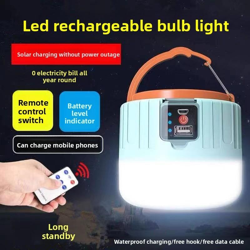 Usb Rechargeable Led Camping Light With Remote Control For Nighttime Use