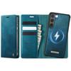 For Samsung Galaxy S23+ Case CASEME C49 Compatible with MagSafe RFID Blocking Detachable Wallet Leather Phone Cover