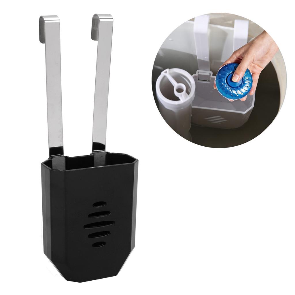 Toilet Cleaning Tablet Holder ABS Stainless Steel Toilet Cleaner Bracket for Home