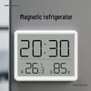 Slim Magnetic Kitchen Clock: Multi-Functional Digital Alarm & Temperature for Refrigerator or Dormitory