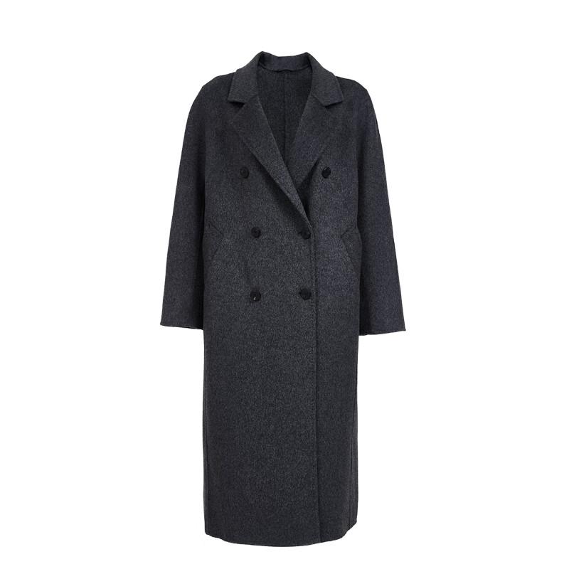 VEROMODA Women's Wool & Alpaca Blend Double-Faced Coat