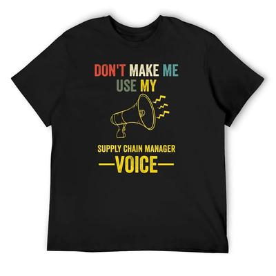 Bring mich nicht dazu, meine Supply-Chain-Manager-Stimme einzusetzen Retro Vintage T-Shirt