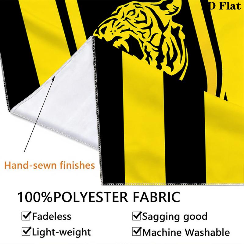 Alittihad Club Wall Tapestry Aesthetic Wall Hanging Printed Fabric Blanket Decorative Tapestries For Bedroom Living Room Home Decor