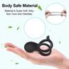 Wireless Remote Control Cockring Vibrator Clitoris Stimulation Sleeve for Penis Ring Sex Toys for Men Male Chastity Cock Rings G-Spot Anal Stimulator