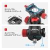 Ulanzi Ball Head with Hot Shoe and Mounting Screws U-70 Arca-Swiss Bracket, 360° Rotation, Aluminum, Arca-Swiss Plate, 1/4" 3/8"