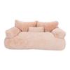 Sofa dla zwierząt domowych, ciepła, miękka, wygodna, zdejmowana, zmywalna, antypoślizgowa, dolna część kanapy dla kotów i psów