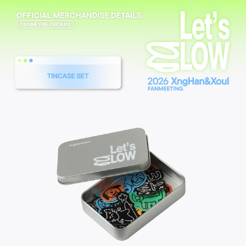 

Pre-order 2026 XngHan&Xoul Fanmeeting Let’s Glow Tin Case Set