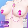 Nippelvibrator Klitorisstimulator 10 Vibrationsmodi BDSM Spielzeug Sexspielzeug für weibliche sexuelle Lust Vibrierende Nippelklemmen, Sexspielzeug