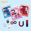 10Pcs/Set Easy-assembled Wear-resistant Education Science Magnet Toy Set for Kids