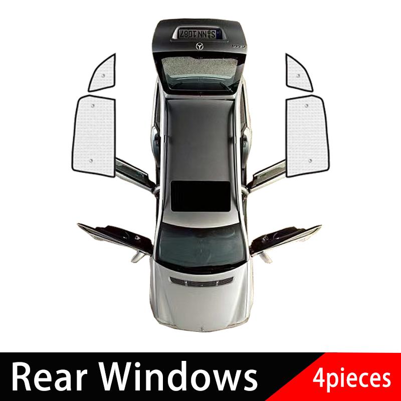 Car Sunshades For Renault Koleos Samsung QM6 MK2 201Windshield Side Window Anti-UV Sun Protector Sunshade Car Accessories