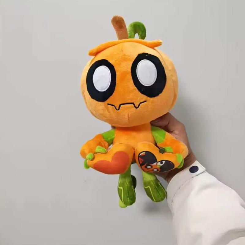 Adorable plush toy; children's gift; Duke's world; pumpkin Christmas game; birthday holiday gift; room decoration toy.