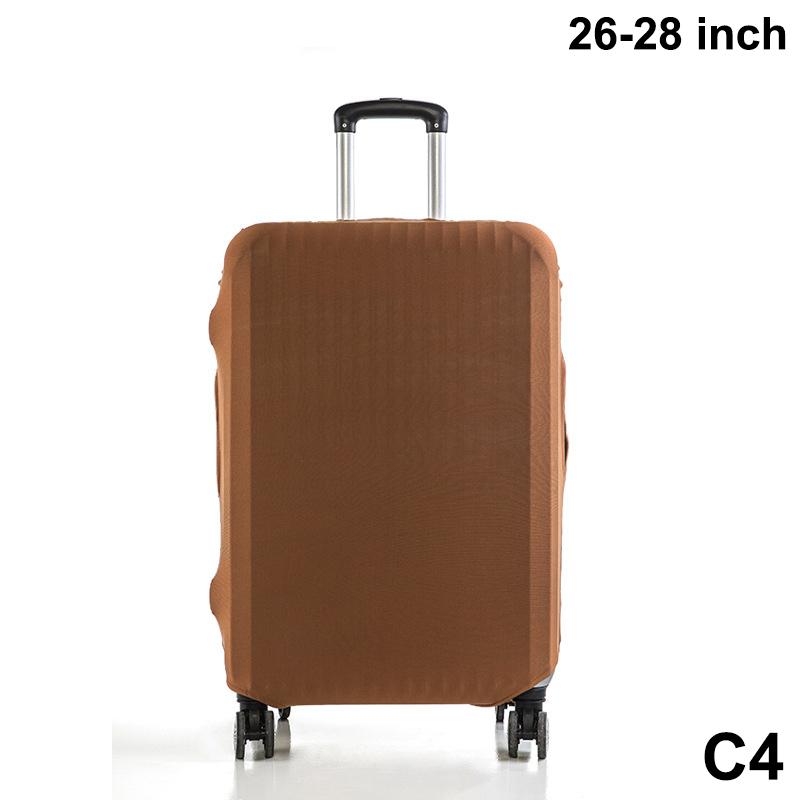 1 Stück Gepäckschutzhülle Stretchstoff Kofferprotektor Gepäck Staubschutzhülle Geeignet für 18-32 Zoll Koffer Koffer Reiseorganizer