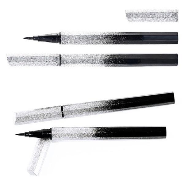Starry Sky Schwarz Wasserdicht Langlebig Flüssig Eyeliner Schnell Trocknend Kühl Nicht-Fleck Charming Frauen Smoky Eye Make-Up-Tools LM