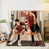 SLAM DUNK HD Print Blanket.Exquisite,Comfortable and soft,Nap,travel,work,living Room,bedroom,Chair,sofa,Picnics,Blankets,Gift