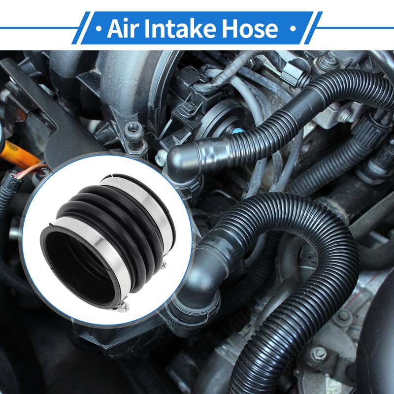 X Autohaux Engine Air Intake Hose with Clamps for Toyota Camry 2002-2003 No.1788120130 1 Pc