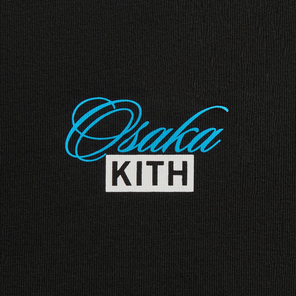 Kith Osaka Castle Tee Black Men Tops KHM033236-001