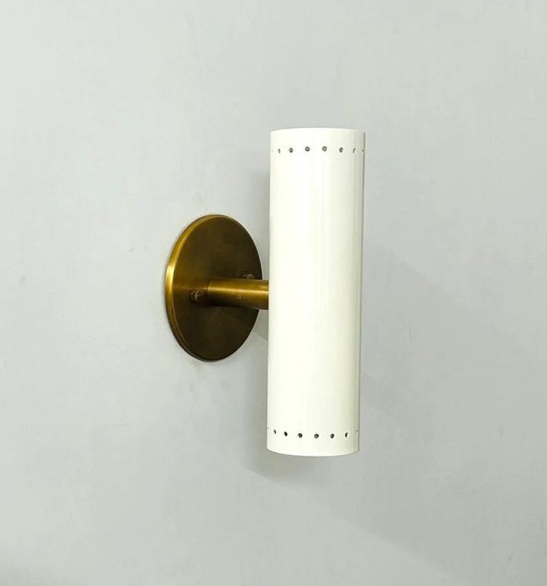 

Radiant Handcrafted Raw Brass Wall Lamp Timeless Piece For Your Home білий