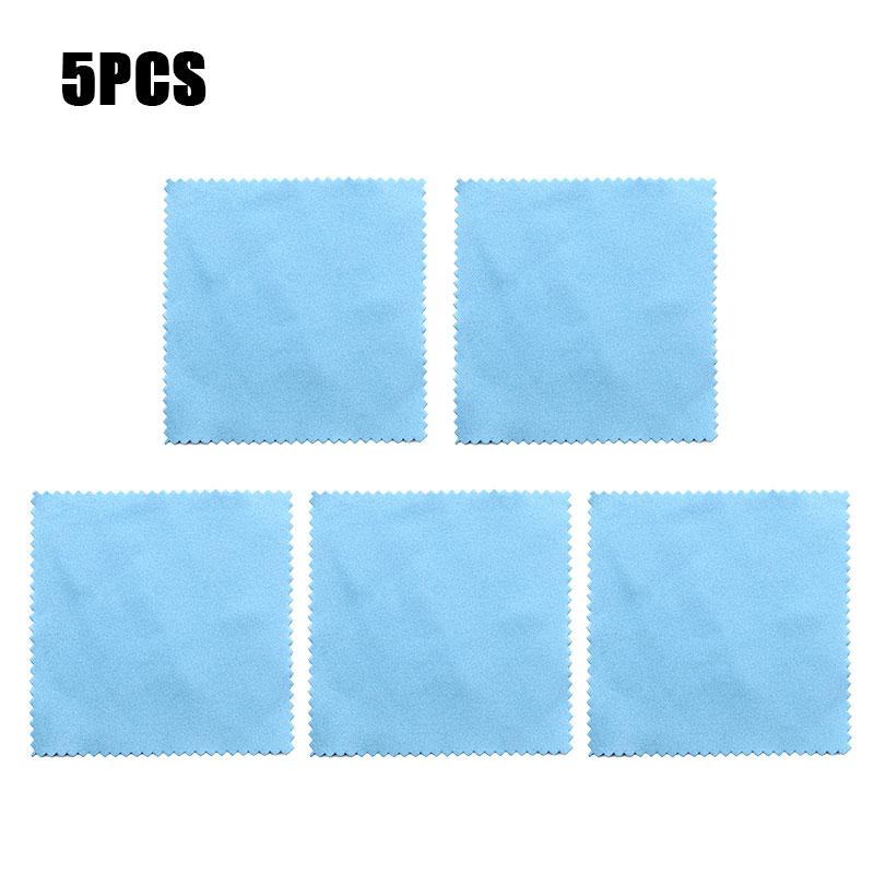 5/10/20pcs Car Ceramic Coating Sponge Applicator Glass Nano Sponges Automobile Blue Square Sponge And Cloth