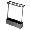Billiard Cue Holder, Metal Stand, Freestanding Storage, Vertical Organizer,