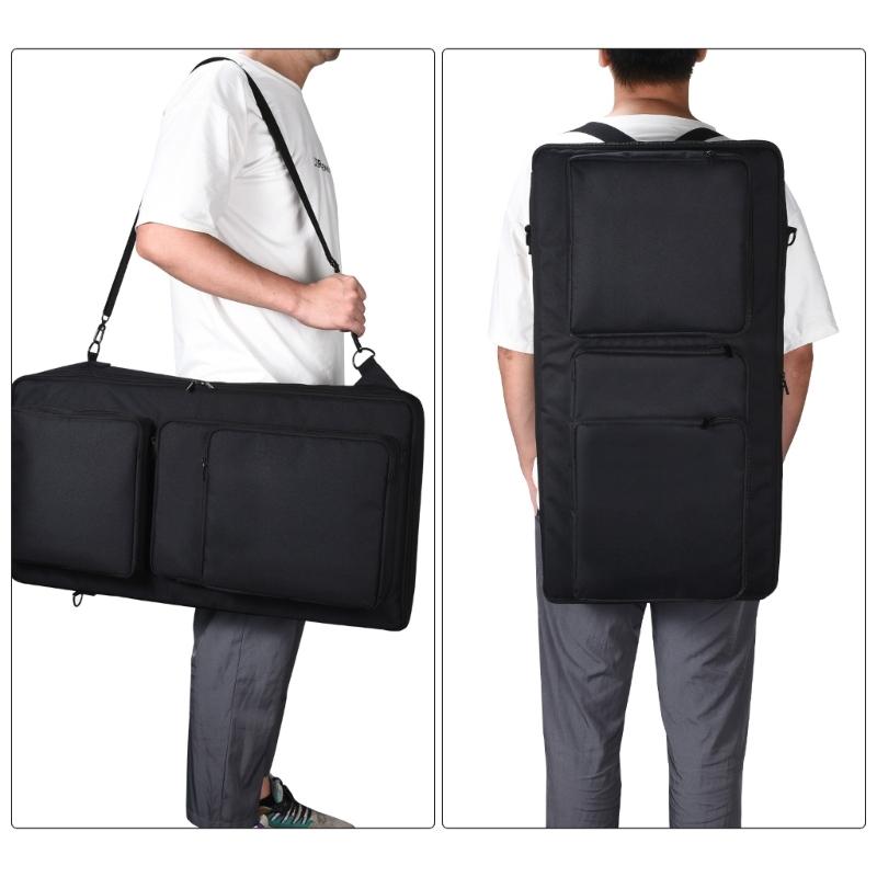 Polyester Carrying Case Adjustable Backpack Storage Bag Fitting for DDJ-FLX6/SX/SX2 Protecting Your Equipment