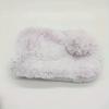 Rabbit Bed Pad-Faux Fur Rectangular Sleeping Mat with Cotton Filling,Warm Winter Pet Supplies for Rabbits, Chinchillas, Hamsters