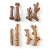 New Pet Teeth Grinding Toy Dog Interactive Bone Training Toy Bamboo Cleaning Teeth Fixing Wear Resistant Pet Products