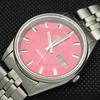USED VINTAGE SEIKO 5 AUTOMATIC 6309A JAPAN MENS D/D RED WATCH 621e-a415947-2