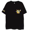 Anime Pokémon Pikachu Vintage Tshirt Unisexs and Womens Cotton Summer Clothing Breathable Fashion Round Neck Short Sleeve Top