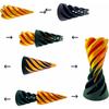 3Pcs Impossible Cone Fidget Toy Mini Vortex Thread Illusion Desktop Decoration