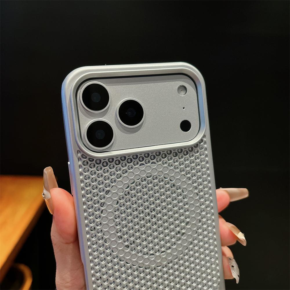 Heat Dissipation For Magsafe Case For iPhone 17 Pro Max Air 16 15 14 Plus 13 12 Breathable Wireless Charge Stand Cover