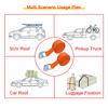 2pcs 4M Zinc Alloy Pressure Buckle Pallet Cargo Straps Luggage Fixed Car Fixed Tightener Tensioner Straps Ratchet Tie-Down Belt