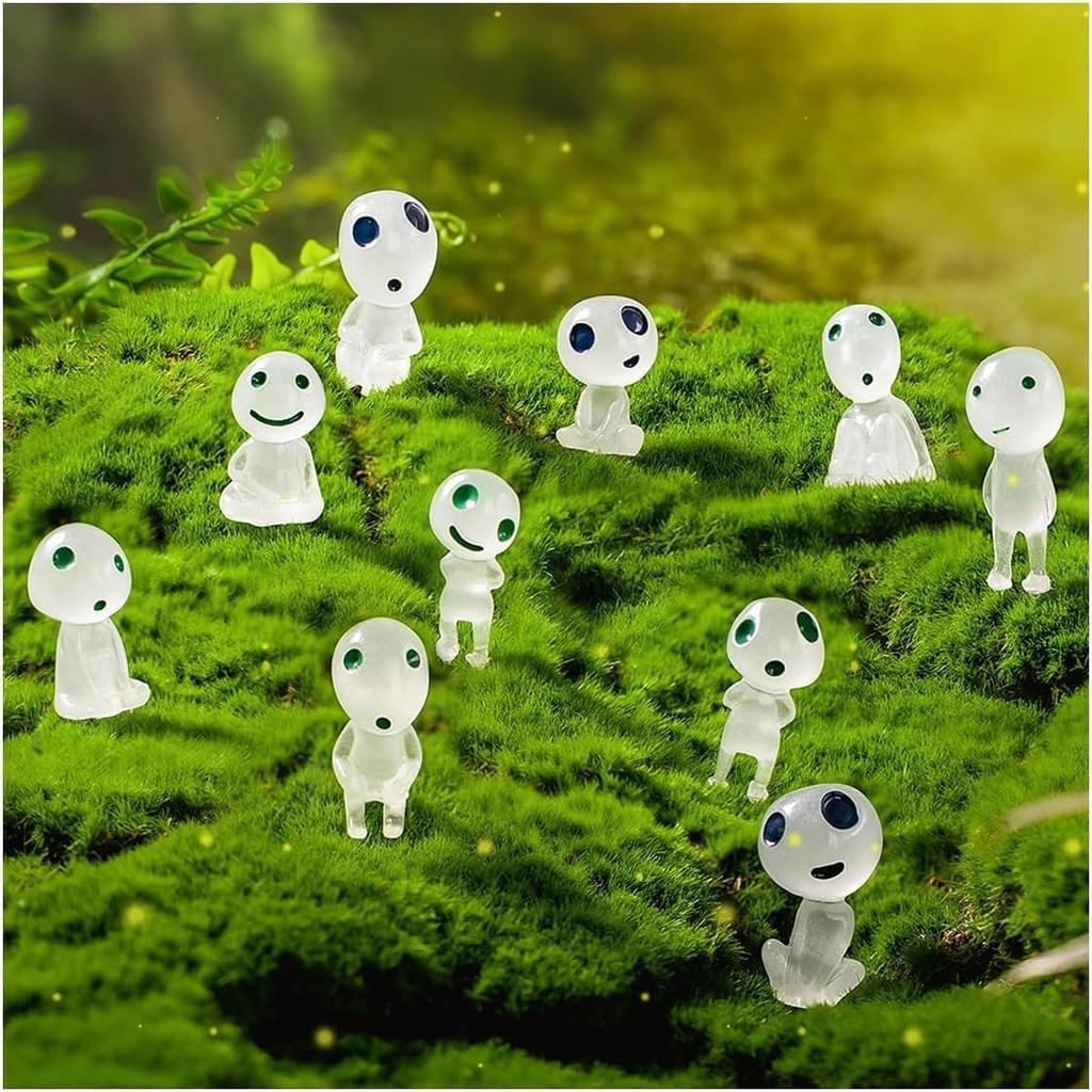 Chaojibao Tree Elf 10 Cute Garden Decor Landscape Garden Decor Gardening Resin Luminous Tree Elf Movie Character Cute Collection Gift Figurines,