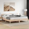 VidaXL Bed Frames with Headboard, Double Bed with Slat Base, Adult Bed, Bedroom Furniture, 180x200 Cm 3216212