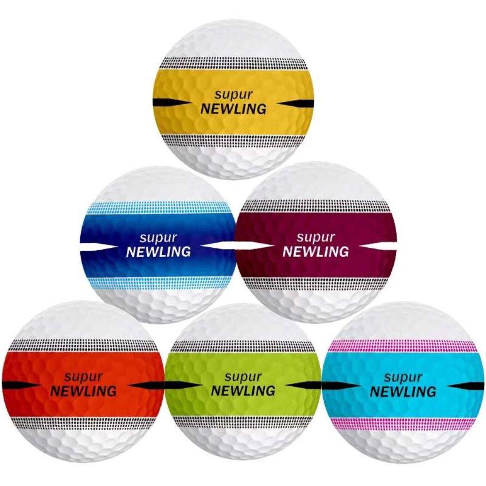 Three Layer Golf Balls 360 ° Aiming Super Long Distance Golf Ball  Professional Competition