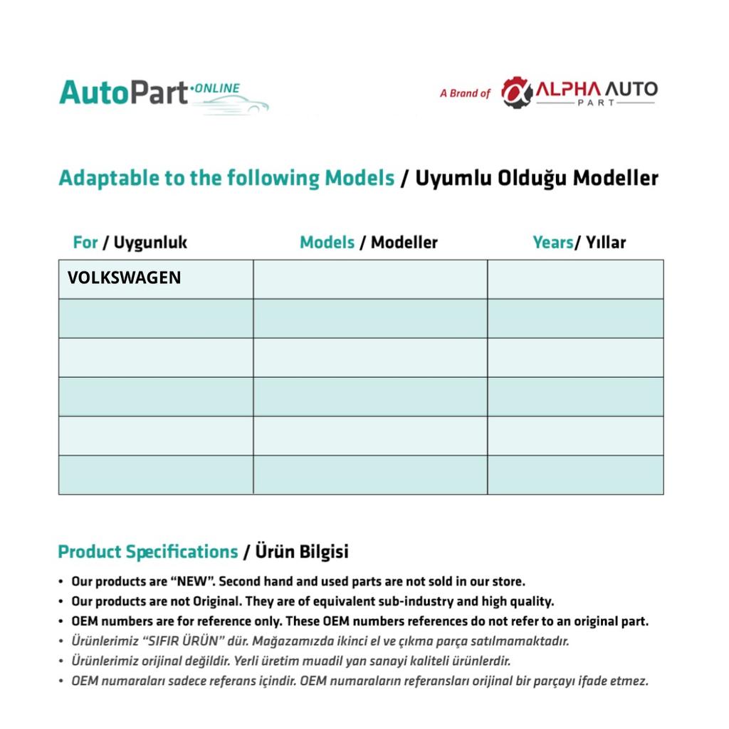 Lock Repair Kit for Volkswagen