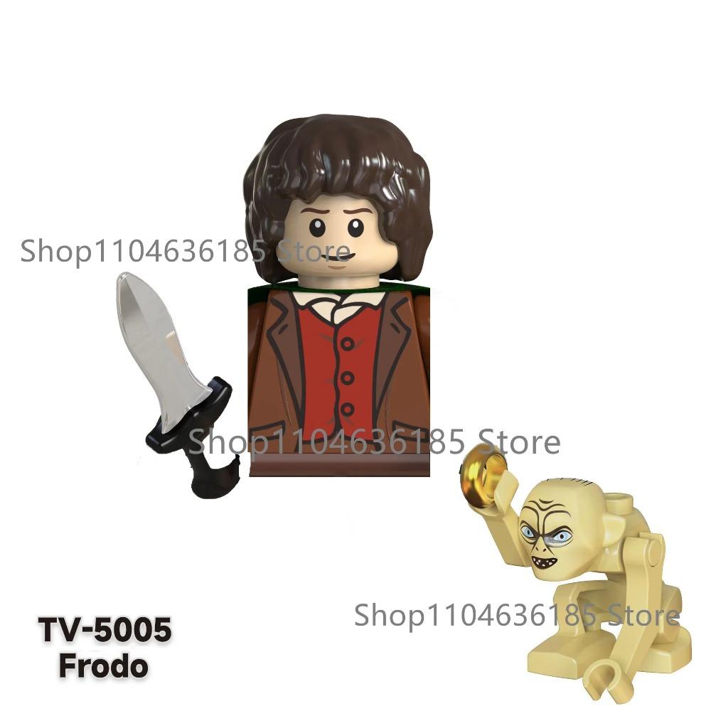 New Lord Rings Mini Figure Model Elves Orcs Army Gandalf Saruman Game Thrones Action Figure Building Blocks Kids Toys Gifts