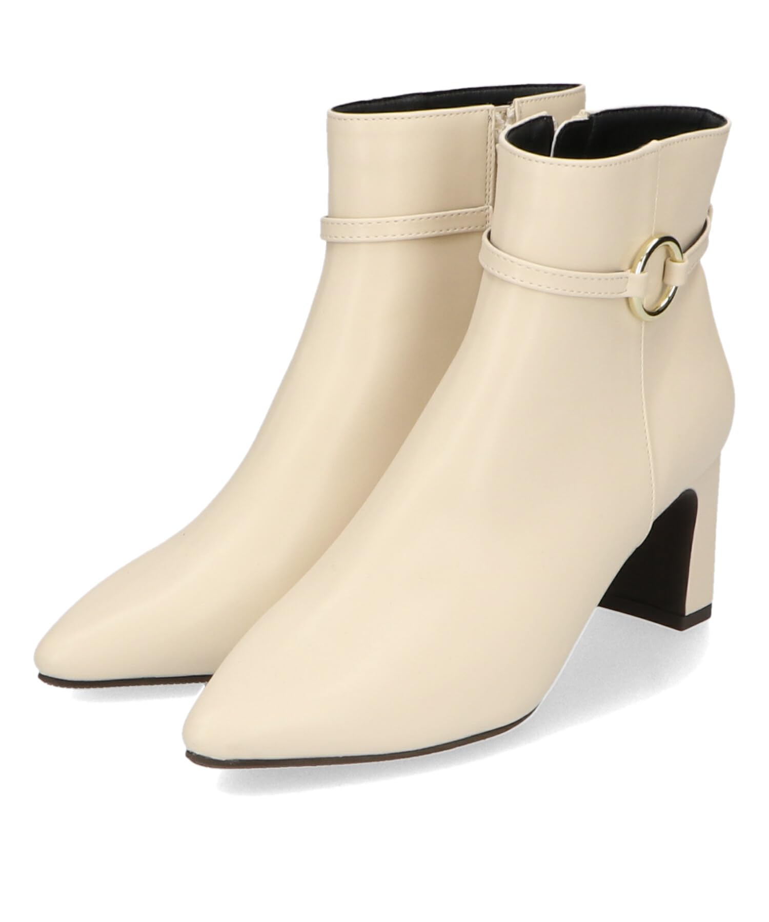 

Fashion Short Pointed Plate 7cm BEIGE [Oriental Traffic] Boots, Boots, Women s, Toe, Heel, Heel, бежевий